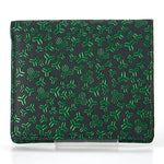 Inden bi-fold wallet, oak leaf pattern