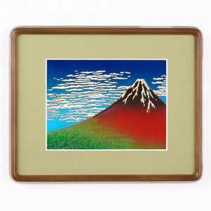 Thirty Views of Mount Fuji: "Fine Wind, Clear Morning"