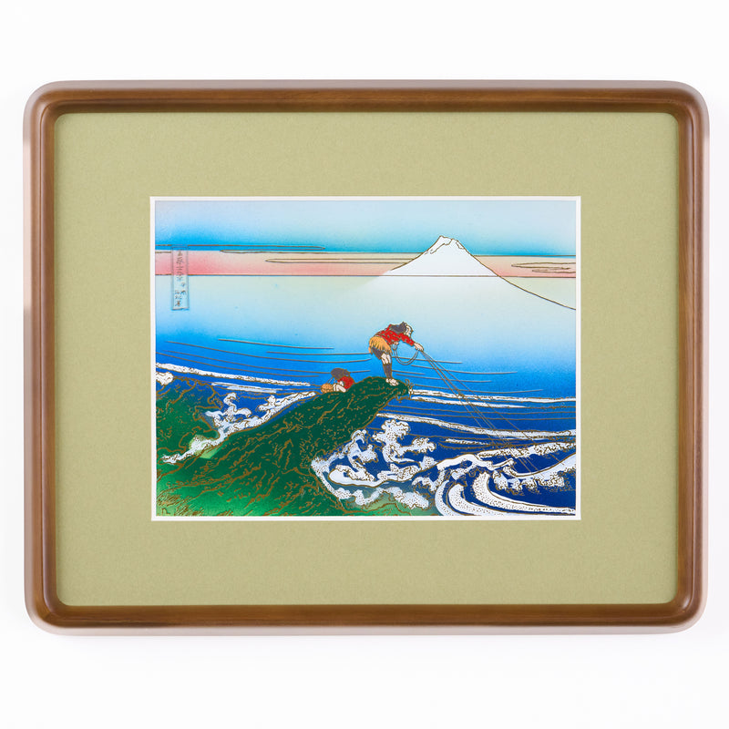 冨嶽三十六景「甲州石班澤」