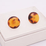 tortoiseshell earrings