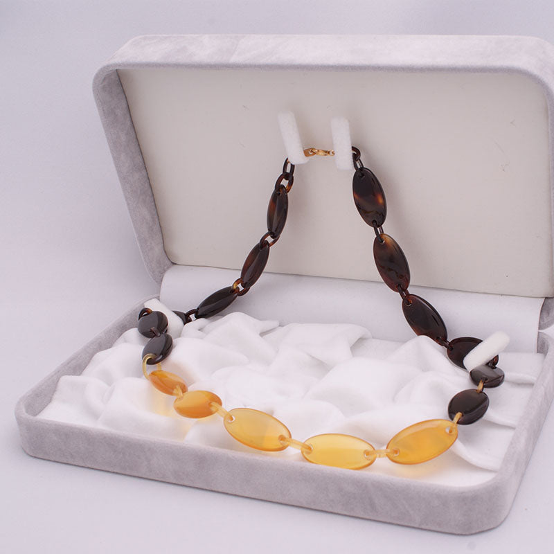 tortoiseshell necklace