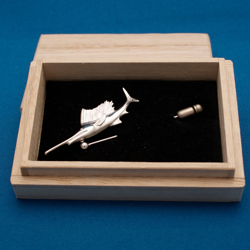 Tokyo Silverware Silver Pin Brooch Marlin