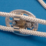 Tokyo Silverware Silver Loop Tie Stag Beetle