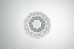 Edo Kiriko Round Rocks Glass "Shochikubai" in Paulownia Wood Box