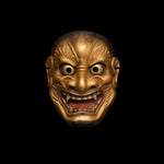 Noh mask Raiden