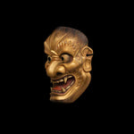 Noh mask Raiden