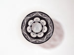 Edo Kiriko Round Rocks Glass "Shochikubai" in Paulownia Wood Box