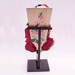 Embroidered red × Pure silk tie-dye (red) Size 13