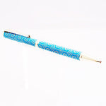Inden Slim Ballpoint Pen, Tortoiseshell and Chrysanthemum Design