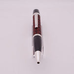 Inden Ballpoint Pen (Gatsby) Asanoha Black and Red