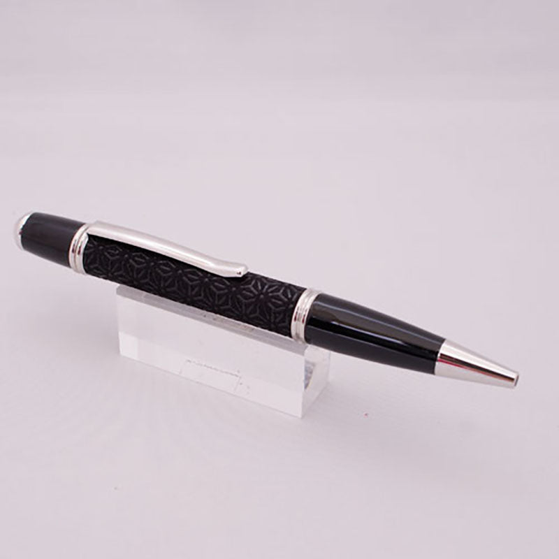 Inden Ballpoint Pen (Gatsby) Asanoha Black