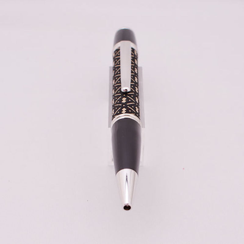 Inden Ballpoint Pen (Gatsby) Gourd Black and White