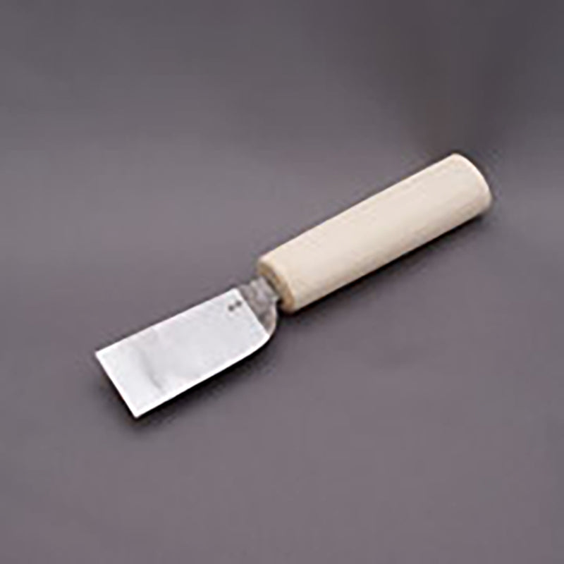 Fourth Generation Muneaki Leather Knife 30mm Handle: Paulownia