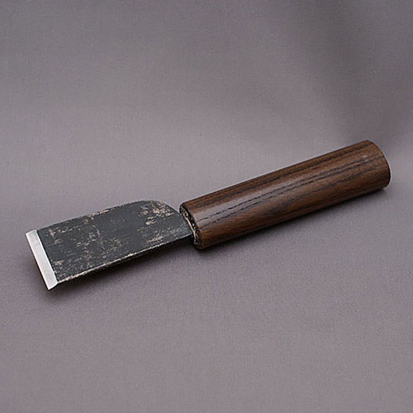 四代目宗秋 革包丁30mm 柄材:神代欅