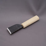 Fourth Generation Muneaki Leather Knife 36mm Handle: Paulownia