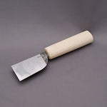 Fourth Generation Muneaki Leather Knife 36mm Handle: Paulownia