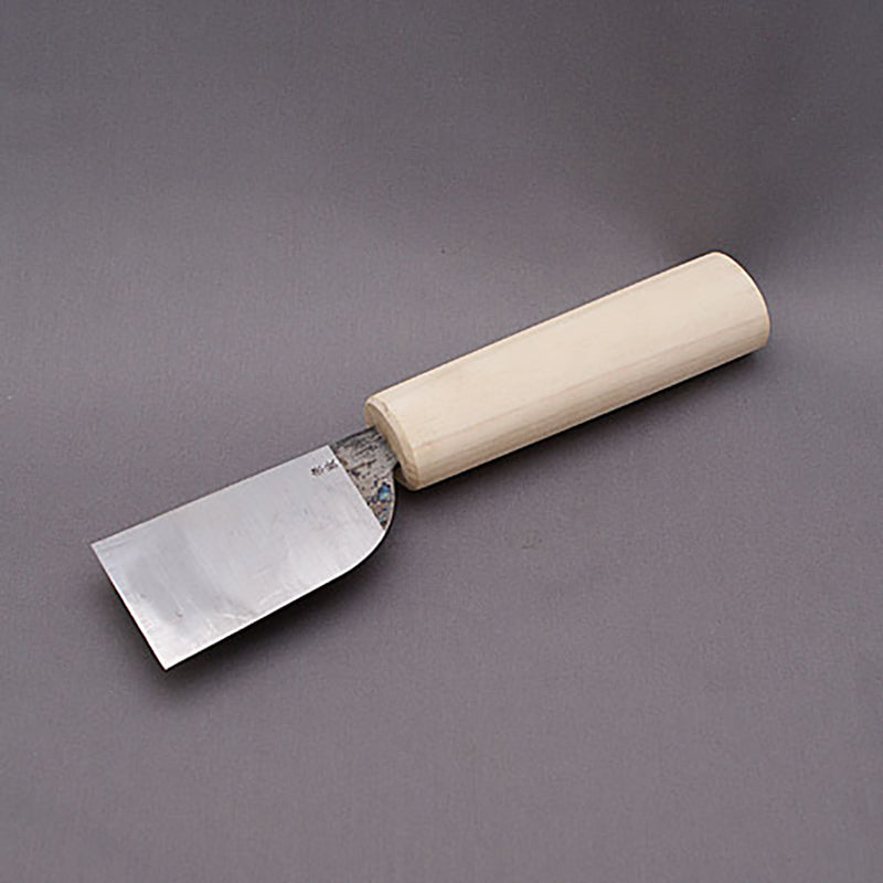 Fourth Generation Muneaki Leather Knife 36mm Handle: Paulownia