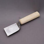 Fourth Generation Muneaki Leather Knife 42mm Handle Material: Paulownia