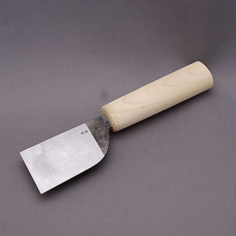 Fourth Generation Muneaki Leather Knife 42mm Handle Material: Paulownia