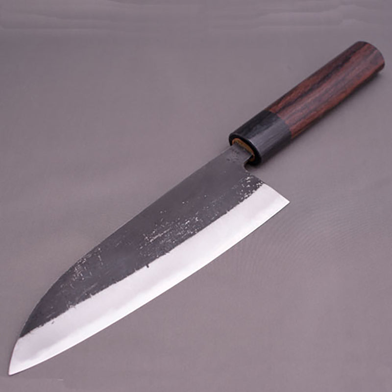 Fourth Generation Muneaki Black-forged Vegetable Knife with Sickle Shape