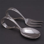 Tokyo Silverware Baby Spoon [Rose] Set