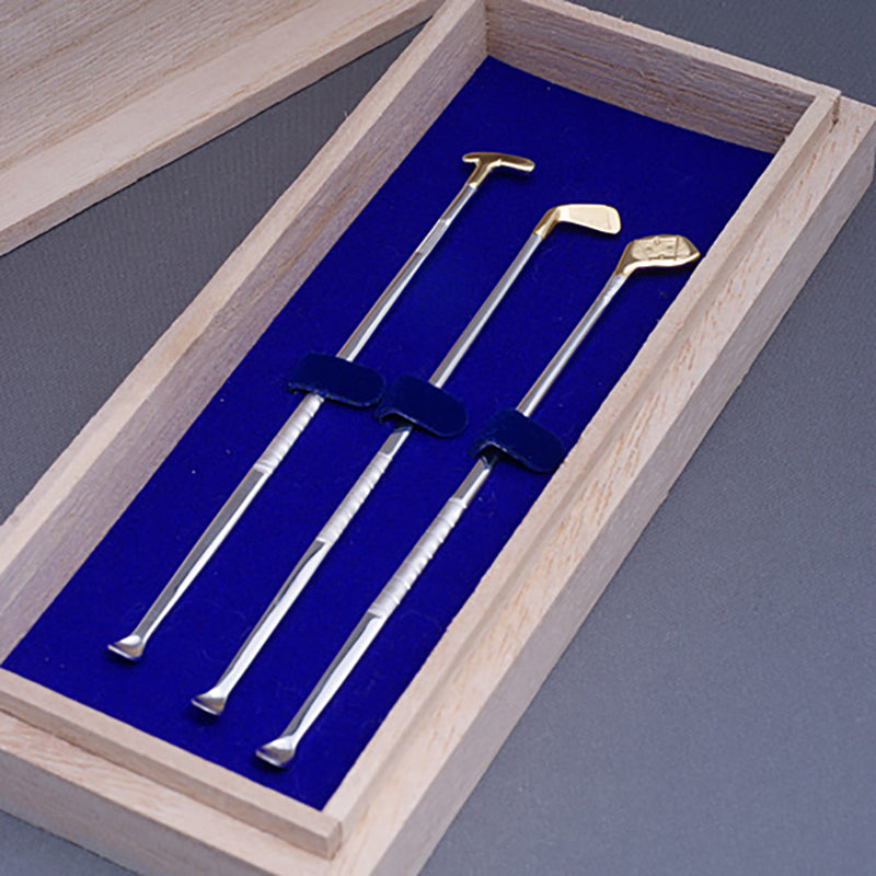 Tokyo Silverware Earpick and Golf Club Set