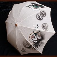 Hand-painted yuzen